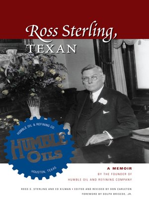 cover image of Ross Sterling, Texan